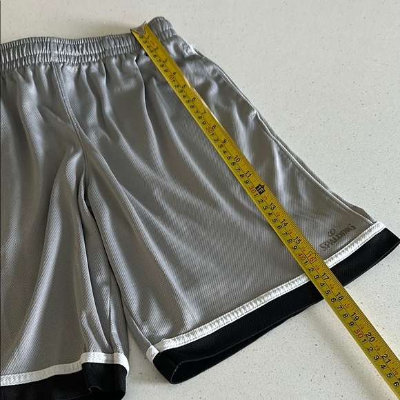 3 pair - Spalding Athletic Shorts - 2 Black/1 Gray - Picture 5 of 15